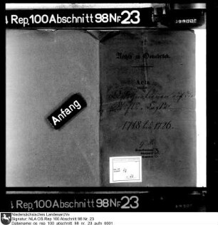 Assignationen auf die Stiftskasse