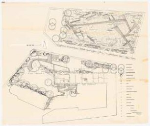 Garten Daniel-Henry Kahnweiler Le Prieuré, St. Hilaire: Pflanzplan