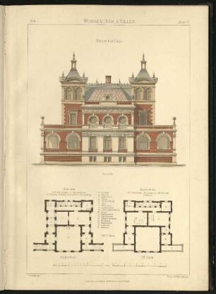 Blatt 8: Kleines Landhaus