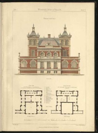 Blatt 8: Kleines Landhaus