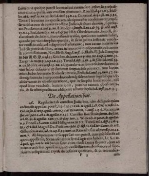 De Appellationibus