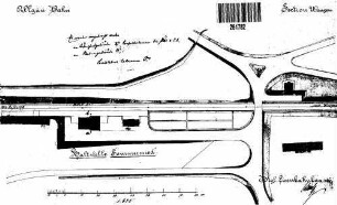 Sommersried: Nebengebäude Aufnahmsgebäude Lageplan