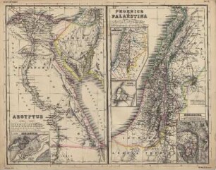 Phoenice et Palaestina, Israelitarum, Tyrus, Hierosolyma