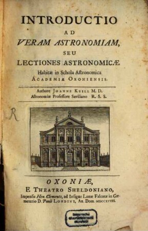 Introductio ad veram astronomiam