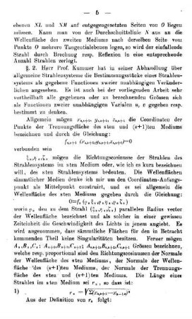 §. 2. Bestimmung aller gegebenen und zu berechnenden Grössen als Functionen zweier unabhängigen Veränderlichen, u, v.