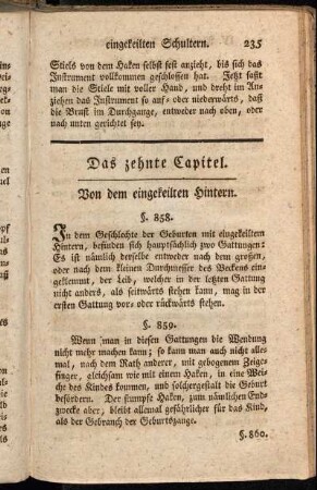 Das zehnte Capitel. Von dem eingekeilten Hintern.