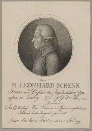 Bildnis des Leonhard Schenk