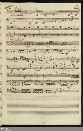 153. Aria: Mia signora alla francese / Ottani, B.
