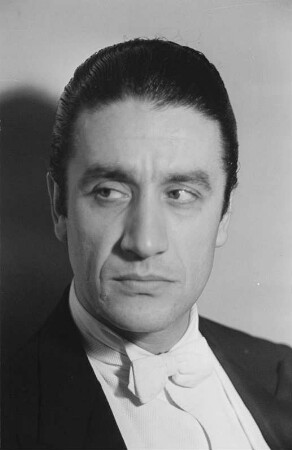 Porträt des Dirigenten Sergiu Celibidache : Porträt des Dirigenten Sergiu Celibidache