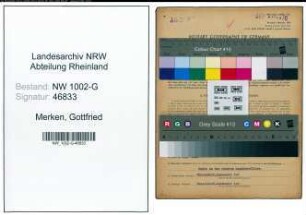 Entnazifizierung Gottfried Merken, geb. 26.05.1912 (Friseur)