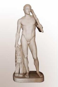 Statue des Herakles mit Löwenfell und Keule (sog. Herakles Lansdowne)