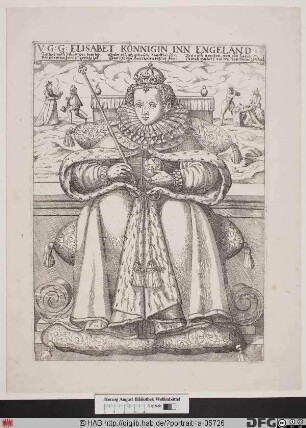 Bildnis Elisabeth (Elizabeth) I., Königin von England (reg. 1558-1603)