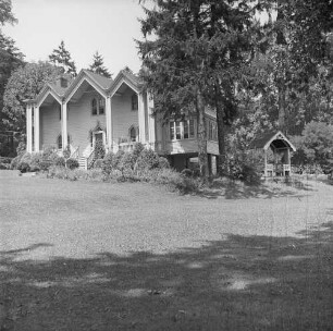 Piermont, Rockland County, Wohnhaus am Hudson