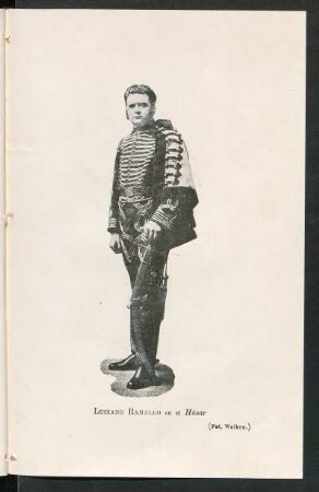 Luciano Ramallo en el "Húsar" - [Fotografía]