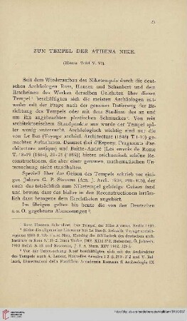 40: Zum Tempel der Athena Nike