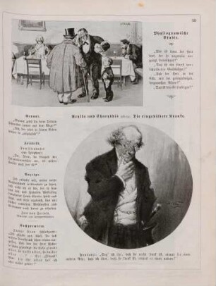 "Physiognomische Studie" "Scylla und Charibdis oder: Die eingebildete Kranke"