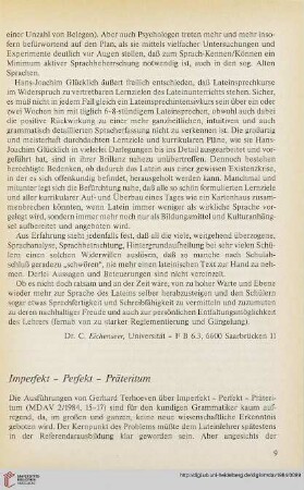 27: Imperfekt - Perfekt - Präteritum, [2]