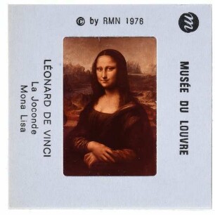 da Vinci, Mona Lisa (La Gioconda) (Paris Louvre INV 779)