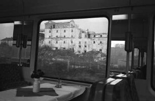 Bahnfahrt nach Prag