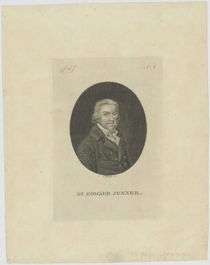 Bildnis des Dr. Edward Jenner