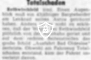 Totalschaden