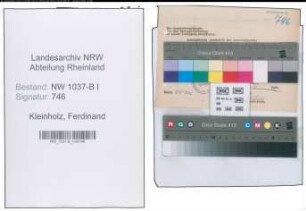 Entnazifizierung Ferdinand Kleinholz , geb. 23.04.1886 ()