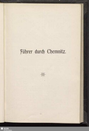 Führer durch Chemnitz