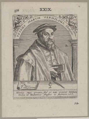 Bildnis des Petrus Martir Vermilius