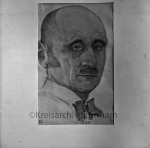Rudolf Greve: Maler: Selbstbildnis