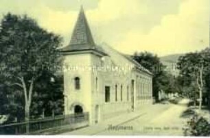 Ansicht der Baki-Villa in der ungarischen Stadt Nagymaros