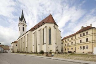 Katholische Kirche Sankt Ägidius, Wittingau, Tschechische Republik