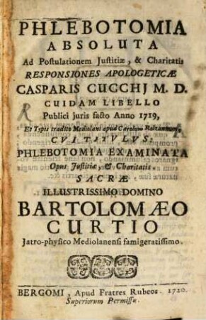 Phlebotomia absoluta