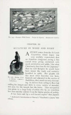 Chapter III. Sculpture in wood and ivory