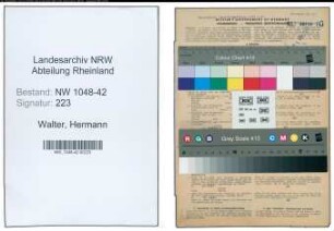 Entnazifizierung Hermann Walter , geb. 07.06.1904 (Geschaeftsfuehrer)