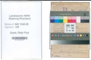 Entnazifizierung Peter Paul Sures , geb. 23.11.1905 (Direktor)