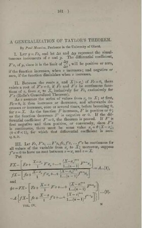 A generalization of Taylor's theorem.