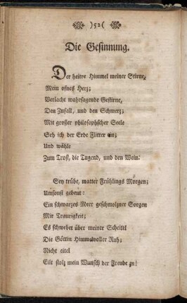 Die Gesinnung