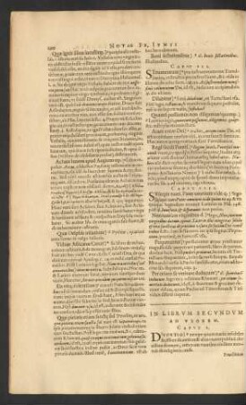 In Librum Secundum Ad Uxorem