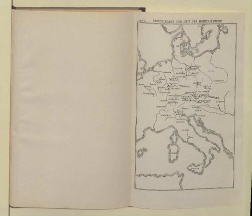 Karte 6 DEUTSCHLAND ZUR ZEIT DER HOHENSTAUFEN