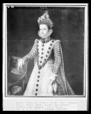 Bildnis der Infantin Isabella-Clara Eugenia
