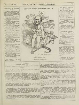 Punch's Fancy Portraits.- No. 114
