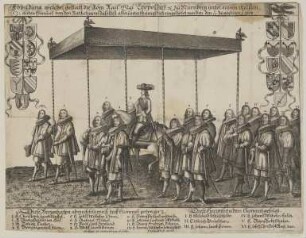 Bildnis des Empfangs Kaiser Leopold I. in Nürnberg 1658