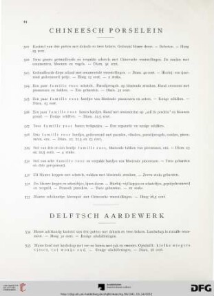 Delftsch aardewerk (Nr. 534-560)