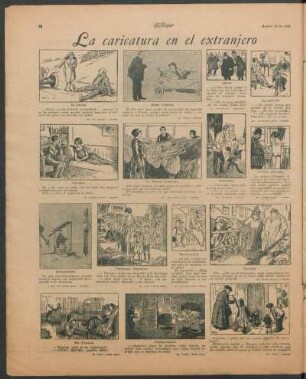 La caricatura en el extranjero
