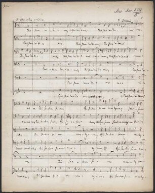 Musikhandschrift - BSB Mus.ms. 3261#Beibd.5