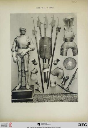 Tafel I-XXXVI