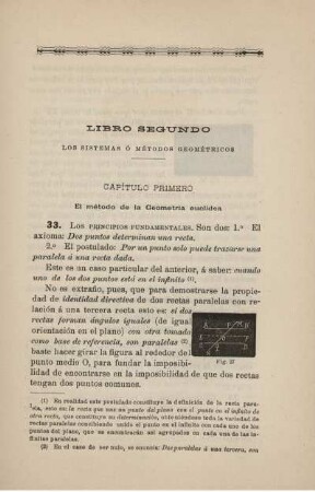 Libro segundo. Los Sistemas ó Métodos Geométricos.