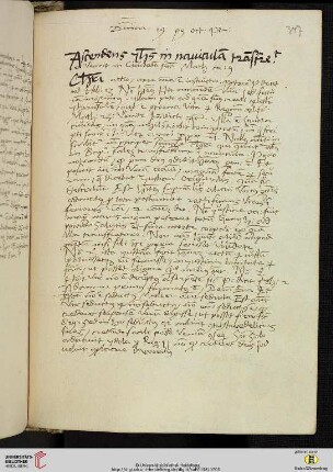 Dominica 19 post octauam penthecostes [Predigttext, Mt 9,1]