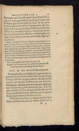 Cap. 25. De Distributione.