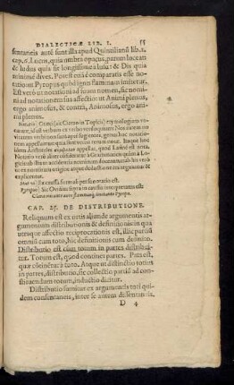 Cap. 25. De Distributione.
